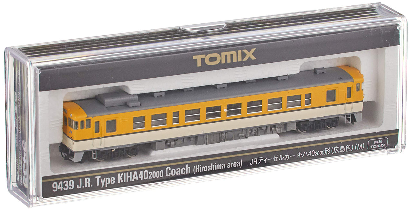 Tomytec Tomix N Gauge Kiha 40 Type 2000 Hiroshima M 9439 Diesel Railway Model Car- Japan Figure Store - #1 Bring To You The Best Japanese Goods