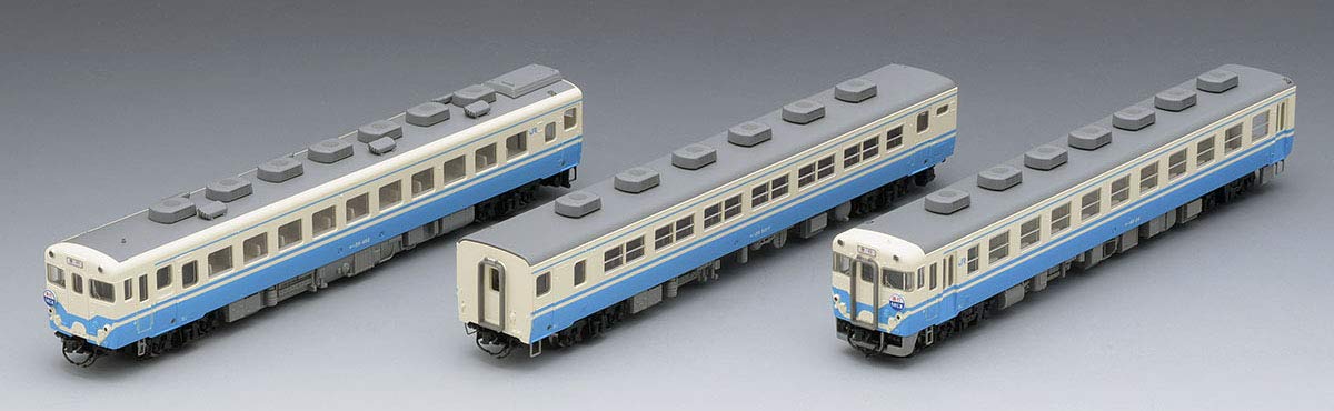 Tomytec Tomix N Gauge 3-Car Kiha58 Series in Jr Shikoku Color Diesel Railway Model - 97931- Japan Figure Store - #1 Bring To You The Best Japanese Goods