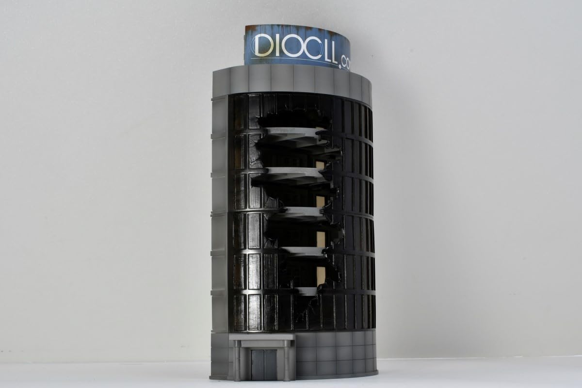 Tomytec 1/144 Geocolle Combat Series Japan Office Building Model 323723- Japan Figure Store - #1 Bring To You The Best Japanese Goods