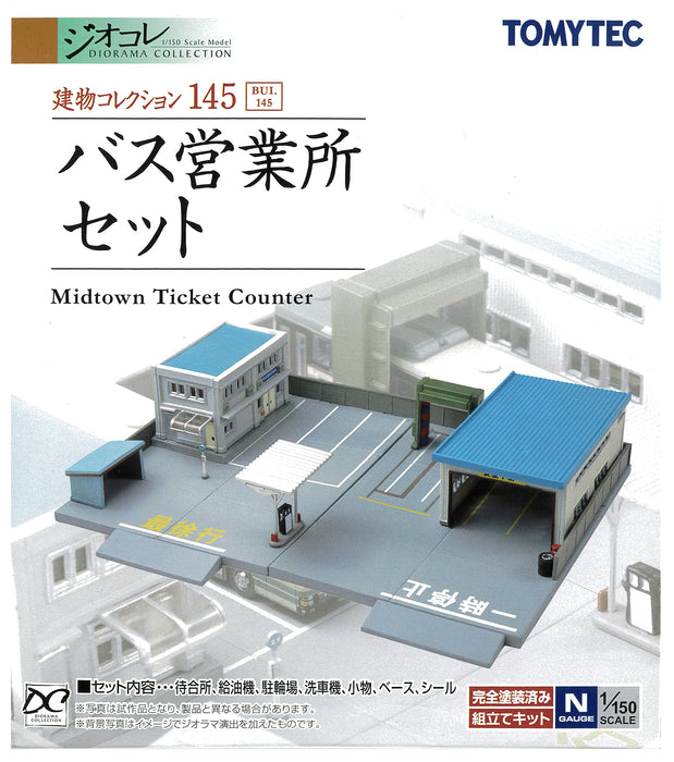 Tomytec Geocolle 145 Bus Office Set Diorama- Japan Figure Store - #1 Bring To You The Best Japanese Goods