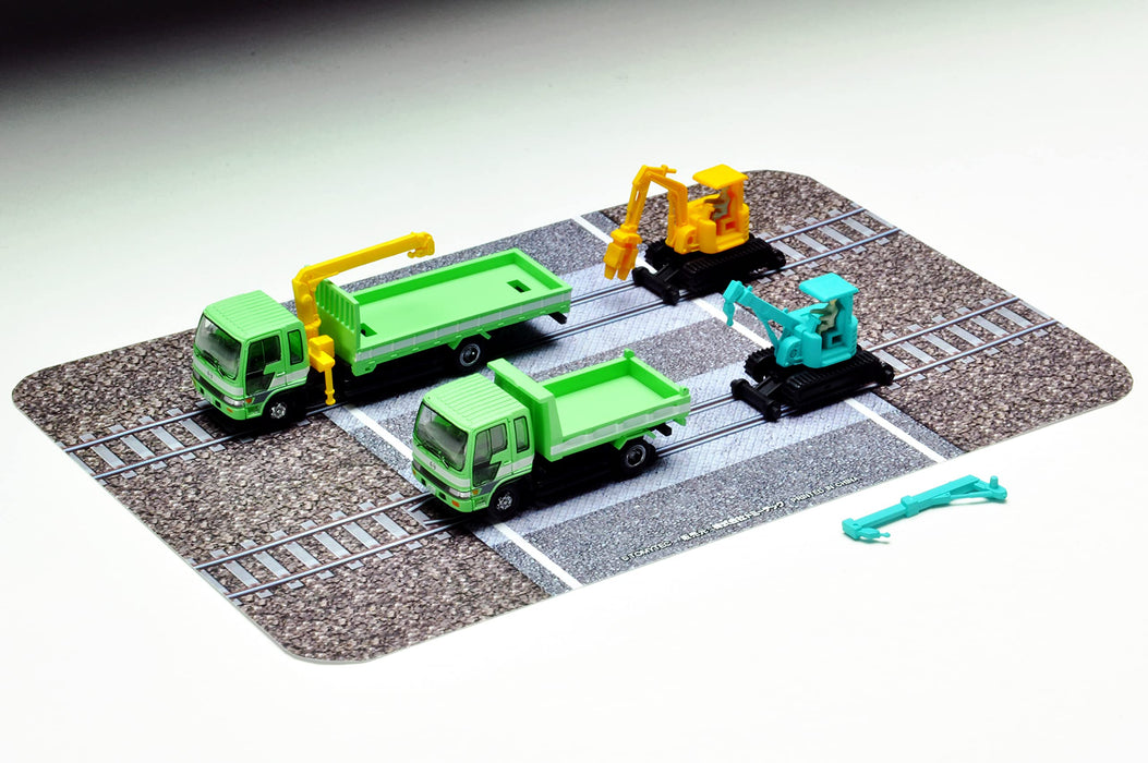 Tomytec Japan Truck Collection Torakore Track & Railroad Vehicle Set C Diorama 319924- Japan Figure Store - #1 Bring To You The Best Japanese Goods