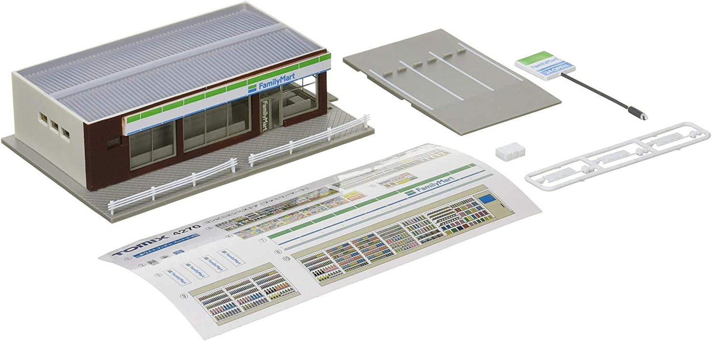 Tomytec Family Mart Convenience Store Tomix N Gauge 4270 Railway Model Supplies- Japan Figure Store - #1 Bring To You The Best Japanese Goods