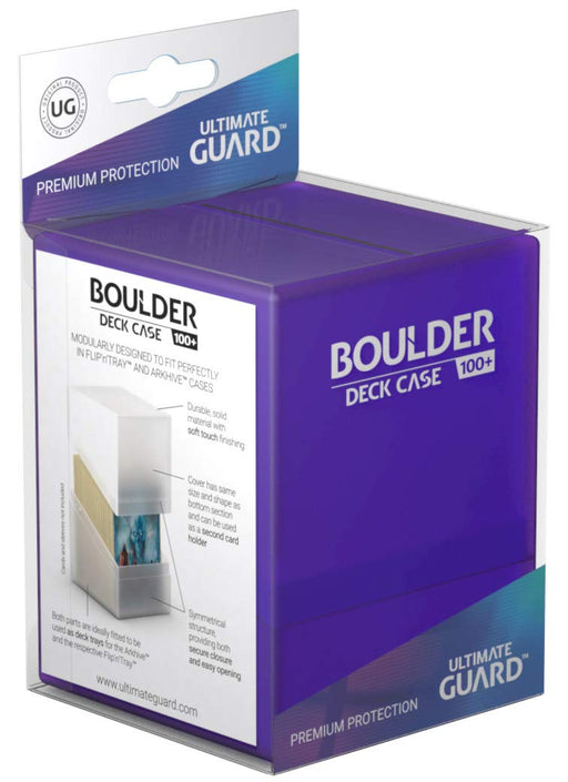 Ultimate Guard Boulder 100+ Deck Case Amethyst- Japan Figure Store - #1 Bring To You The Best Japanese Goods