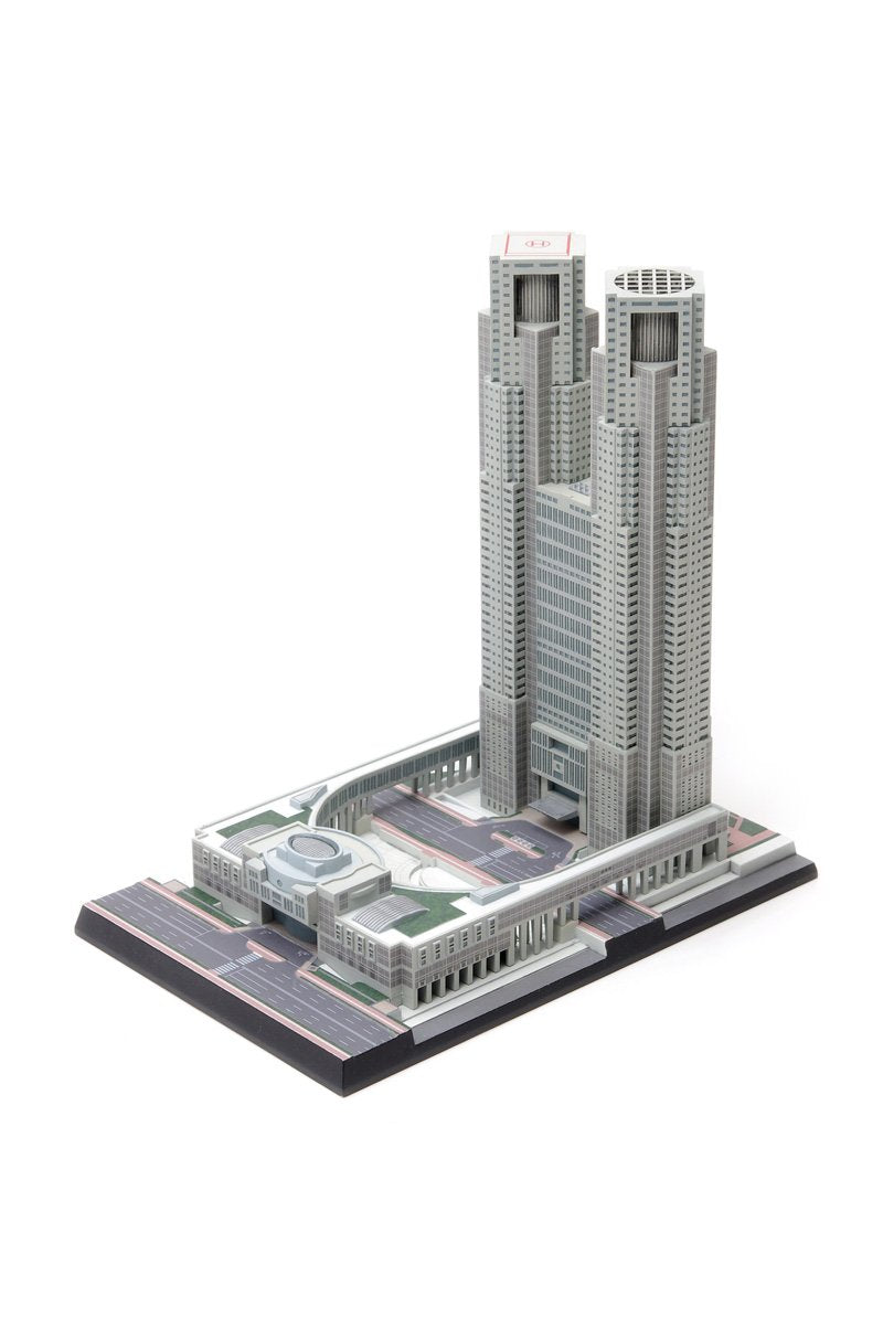 WAVE Og021 Tokyo Metropolitan Government Building 1/2000 Scale Plastic Model Kit- Japan Figure Store - #1 Bring To You The Best Japanese Goods