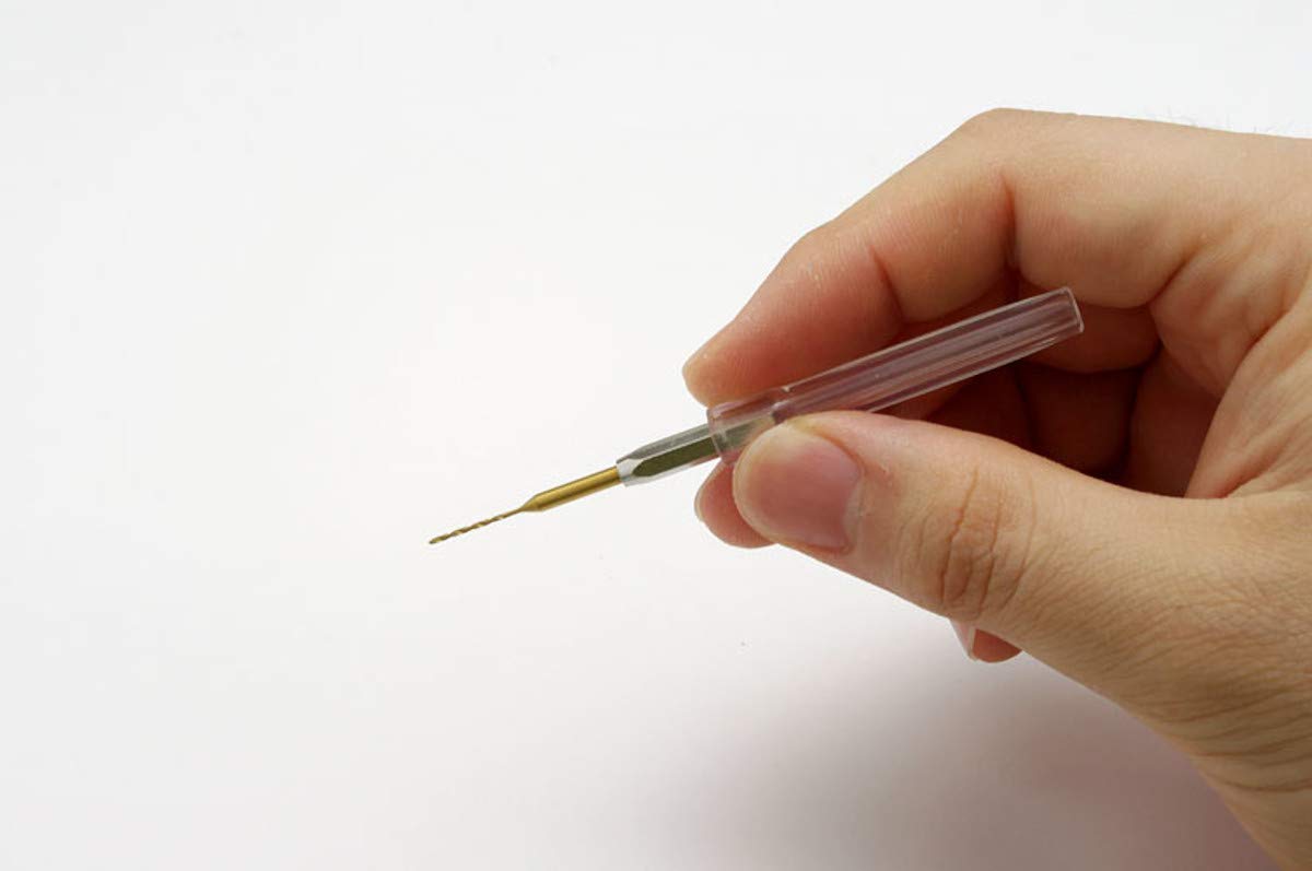 Wave Hg One Touch Pin Vise Dedicated Drill Blade (Single Item) Precision Type 0.9Mm- Japan Figure Store - #1 Bring To You The Best Japanese Goods