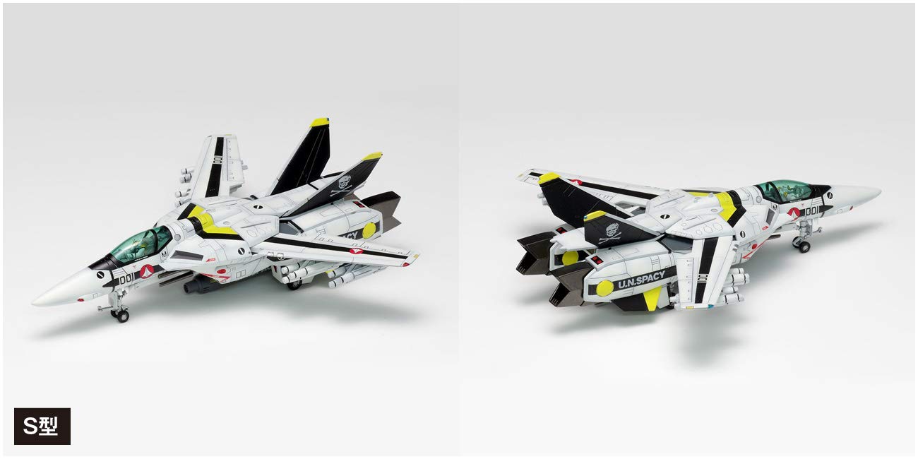 WAVE Mc066 Macross Vf-1 A/J/S Fighter Multiplex 1/100 Scale Kit- Japan Figure Store - #1 Bring To You The Best Japanese Goods