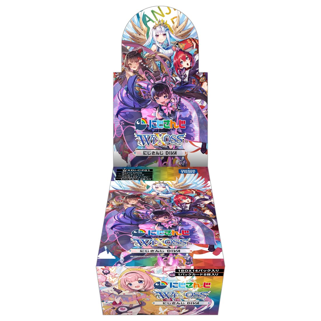 Wixoss Wxdi-Cp01 Tcg Booster Box Nijisanji Diva Box- Japan Figure Store - #1 Bring To You The Best Japanese Goods