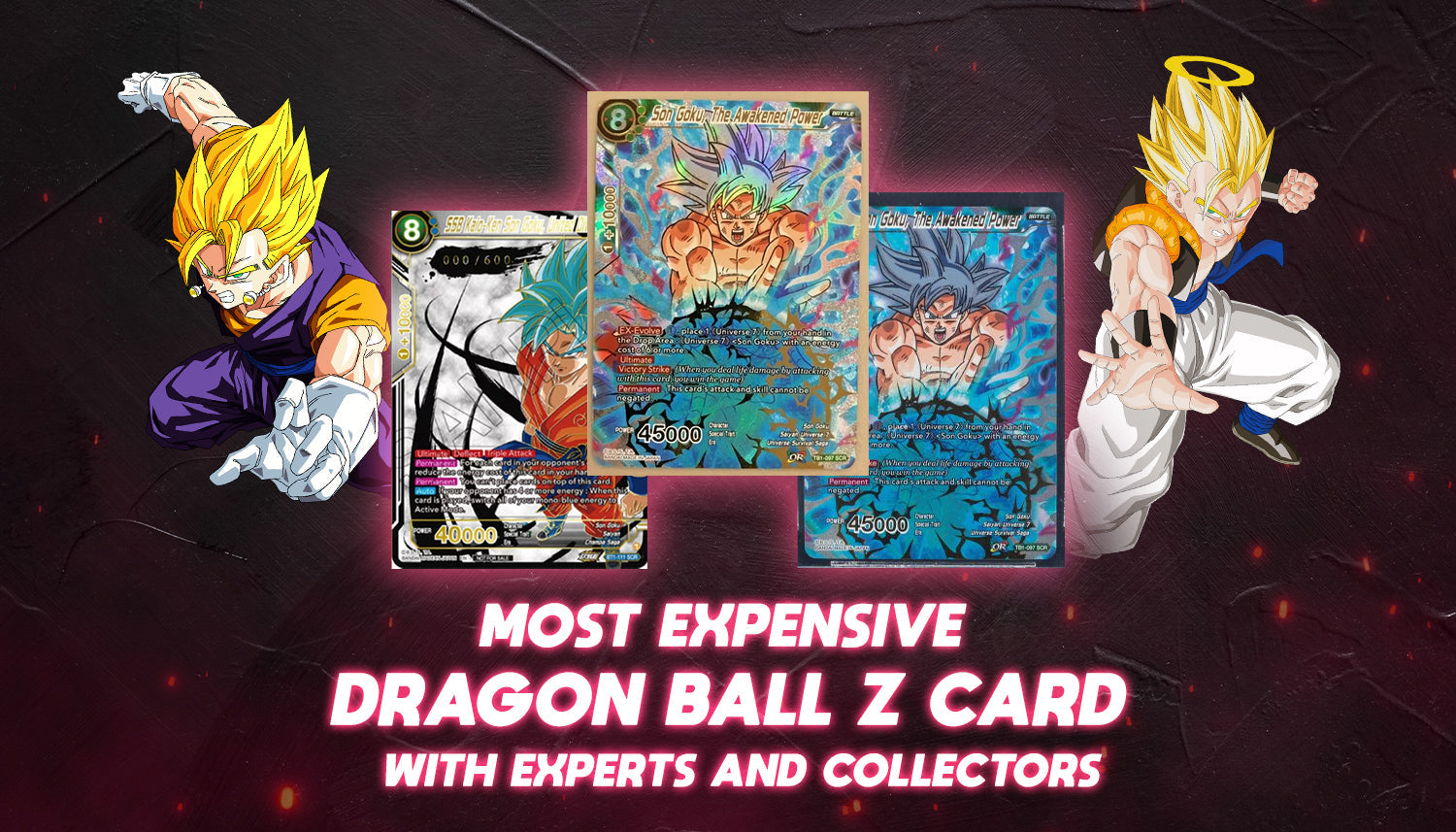 most expensive dragon ball z cards​