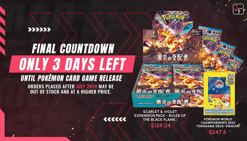 Final Countdown: Only 3 Days Left to Grab Your Pokémon Card Game Treasures!