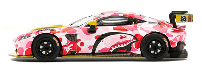 Genesis Company Pop Race 1/64 Bape X Aston Martin Gt3 Pink Japan- Japan Figure Store - #1 Bring To You The Best Japanese Goods