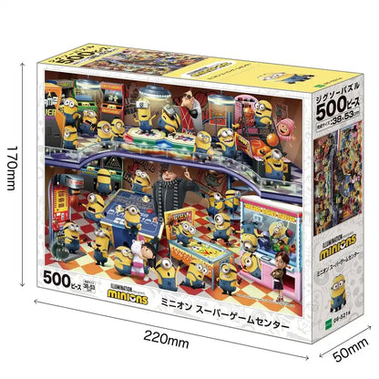 EPOCH 06-521S Jigsaw Puzzle Super Game Center Minions 500 Pieces- Japan Figure Store - #1 Bring To You The Best Japanese Goods