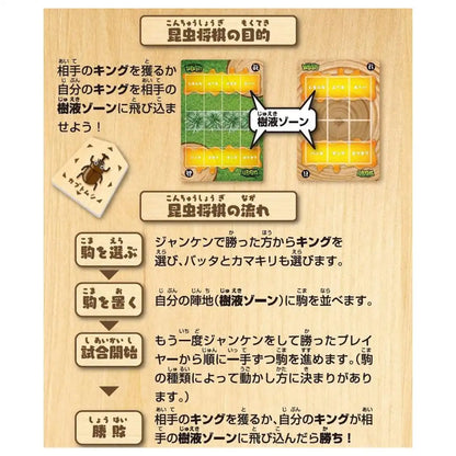 Takara Tomy Insect Shogi Board Game - Fun & Educational Strategy Game- Japan Figure Store - #1 Bring To You The Best Japanese Goods