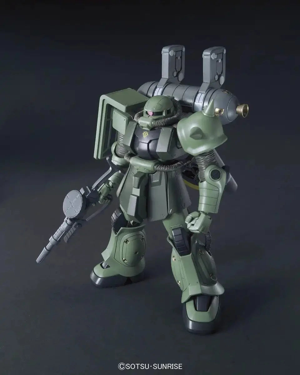BANDAI Hg Gundam Ms-06 Zaku Ii + Big Gun Set Thunderbolt Version 1/144 Scale Kit- Japan Figure Store - #1 Bring To You The Best Japanese Goods