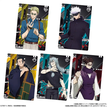 Bandai Jujutsu Kaisen Wafers 5 Box (20 Candy Toys) Japan- Japan Figure Store - #1 Bring To You The Best Japanese Goods