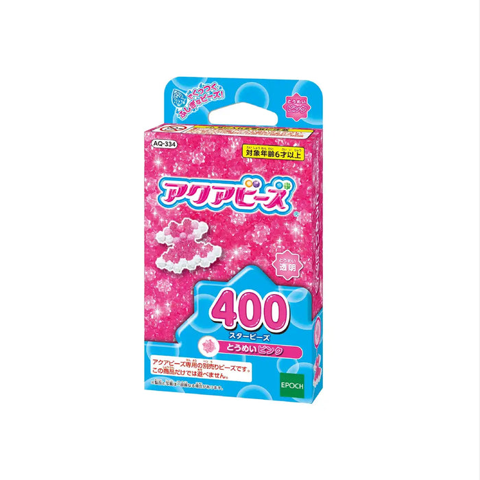 Epoch Aquabeads Star Beads Toy Tomei Pink St Mark Certified Age 6 And Up Water Stick AQ-334- Japan Figure Store - #1 Bring To You The Best Japanese Goods