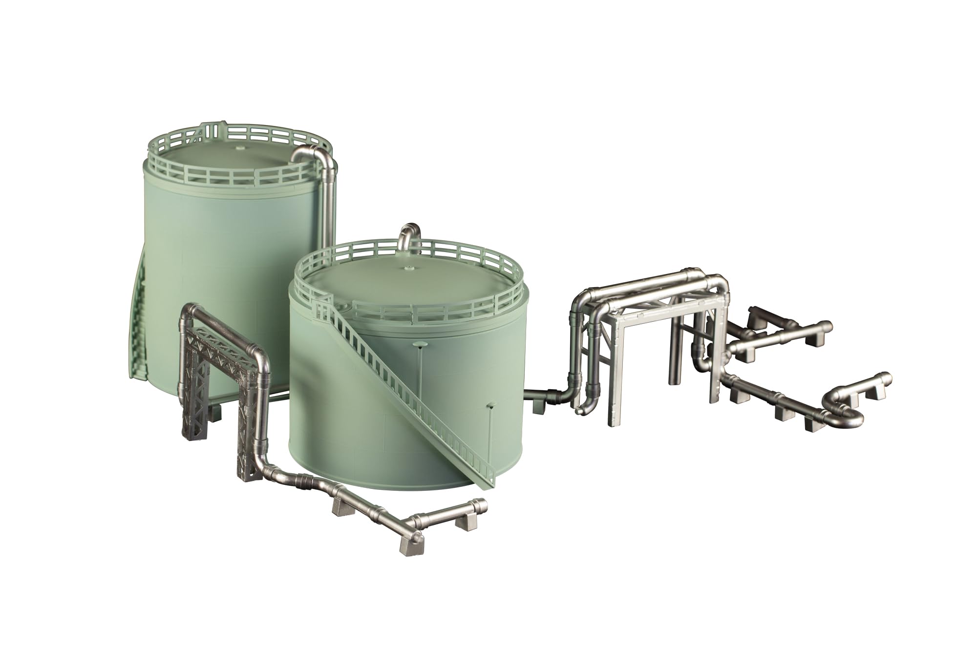 Plum 1/150 Scale Plastic Structure Kit Storage Tank Model- Japan Figure Store - #1 Bring To You The Best Japanese Goods