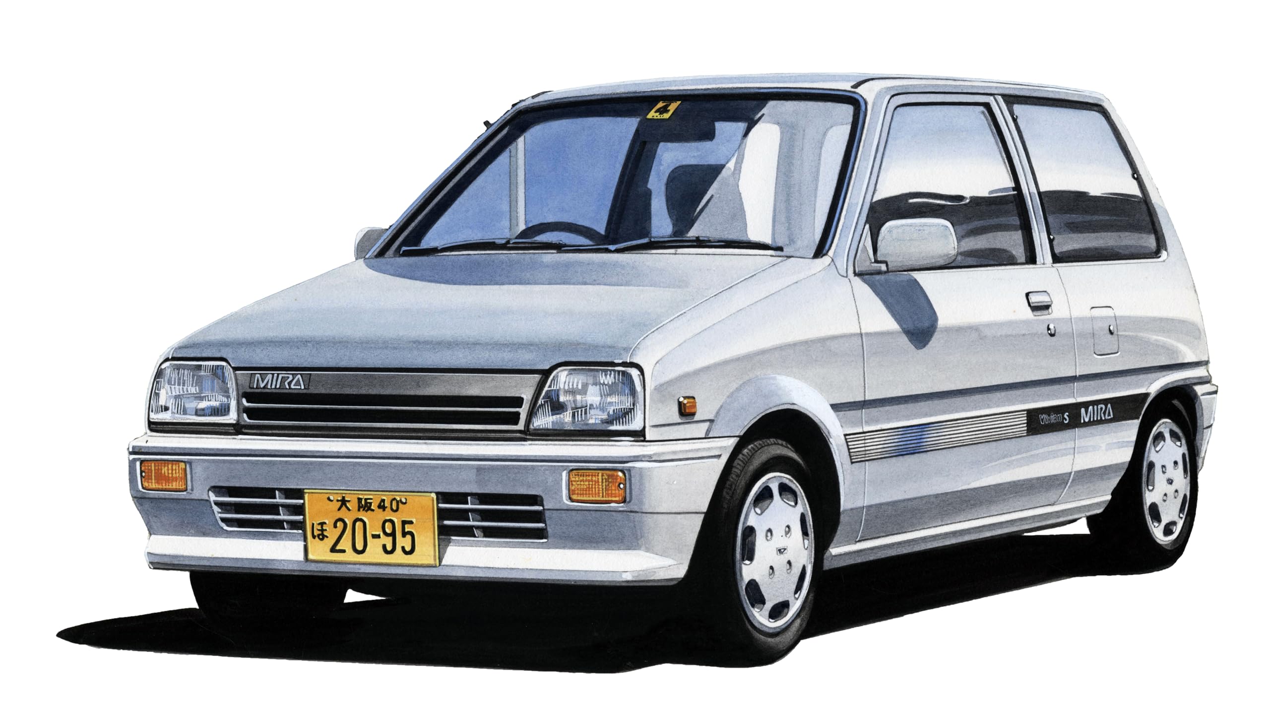 Fujimi Model 1/24 Mira Vivian S Plastic Model Kit Inch Up Series No.323