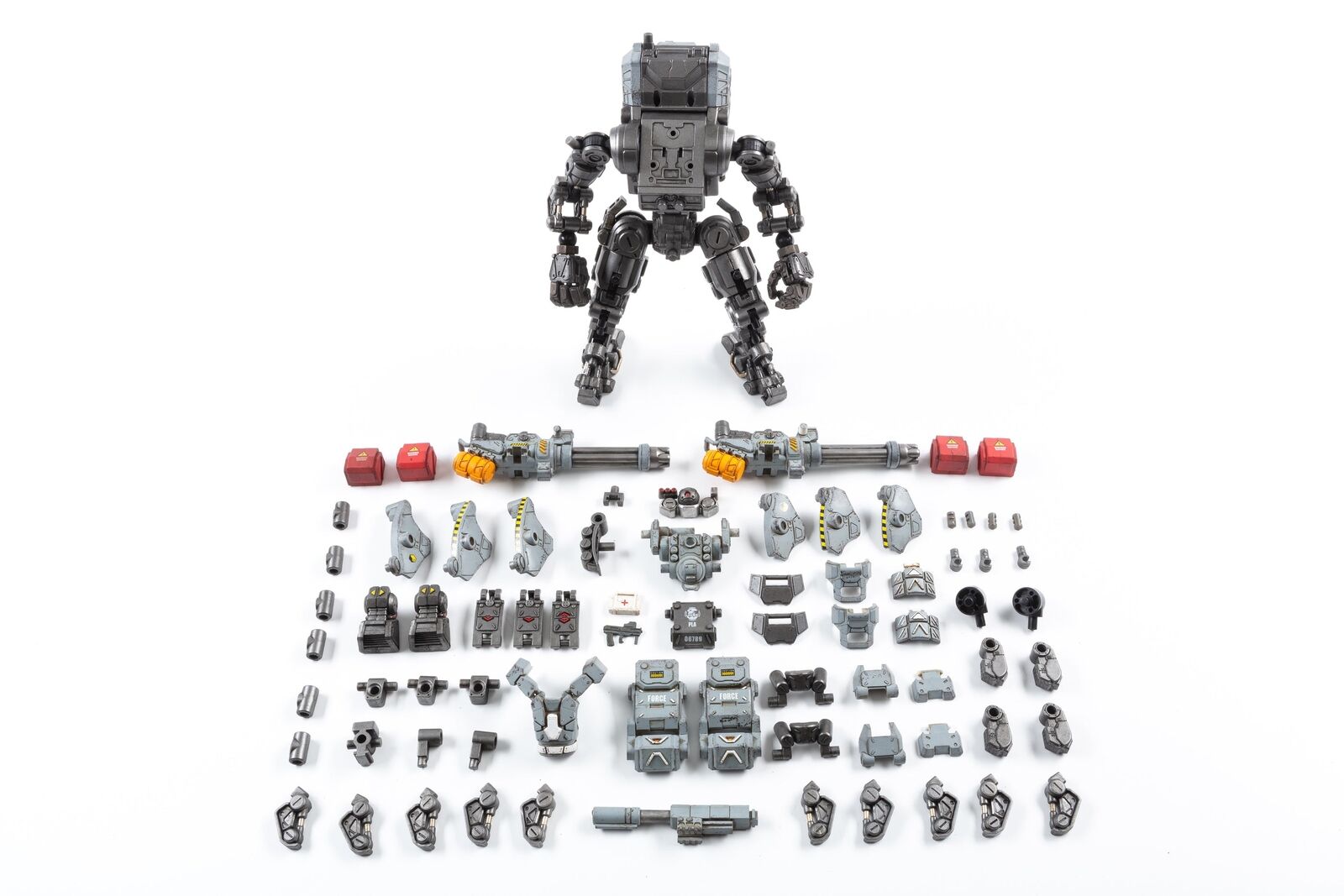 Joytoy 1/25 Steel Bone H05 Heavy Firepower Mecha Gray Model- Japan Figure Store - #1 Bring To You The Best Japanese Goods