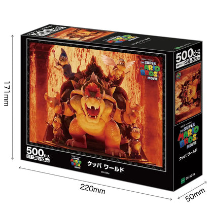Epoch 500pc Super Mario Bowser World Jigsaw Puzzle 38x53cm- Japan Figure Store - #1 Bring To You The Best Japanese Goods