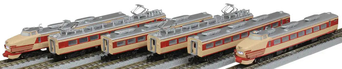 Rokuhan Z Gauge Jnr 485 Series Early Model 'Hibari' 6-Car Basic Set Train Black 481- Japan Figure Store - #1 Bring To You The Best Japanese Goods