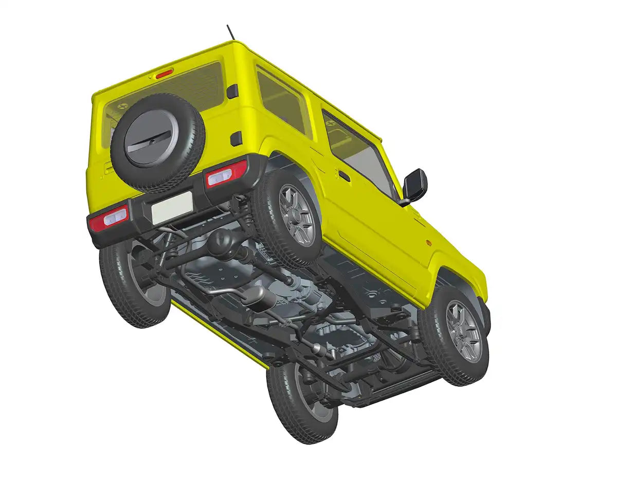 Fujimi Model 1/24 Car Next Series No.17 Suzuki Jimny Jb64 (Xc/Kinetic Yellow) Car Nx-17- Japan Figure Store - #1 Bring To You The Best Japanese Goods