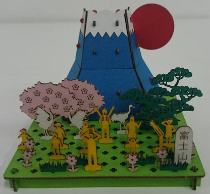 HACOMO Pusupusu Paper Craft Mt.Fuji- Japan Figure Store - #1 Bring To You The Best Japanese Goods