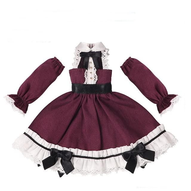 Azone 1/6 Pure Neemo Wear Rosalind Dress Set Raspberry Doll Accessory- Japan Figure Store - #1 Bring To You The Best Japanese Goods