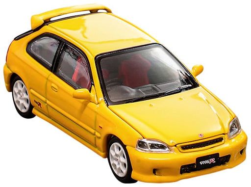 Focal Horizon Fh X Model One 1/64 Honda Civic Type-R Ek9 Phoenix Yellow Model- Japan Figure Store - #1 Bring To You The Best Japanese Goods