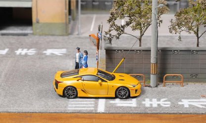Focal Horizon Fh X Model One 1:64 Lexus LFA Orange Diecast Car Model- Japan Figure Store - #1 Bring To You The Best Japanese Goods