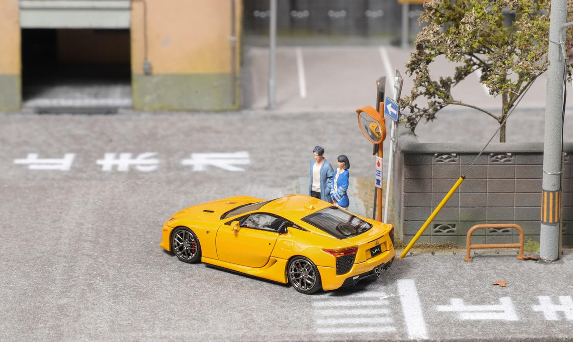 Focal Horizon Fh X Model One 1:64 Lexus LFA Orange Diecast Car Model- Japan Figure Store - #1 Bring To You The Best Japanese Goods