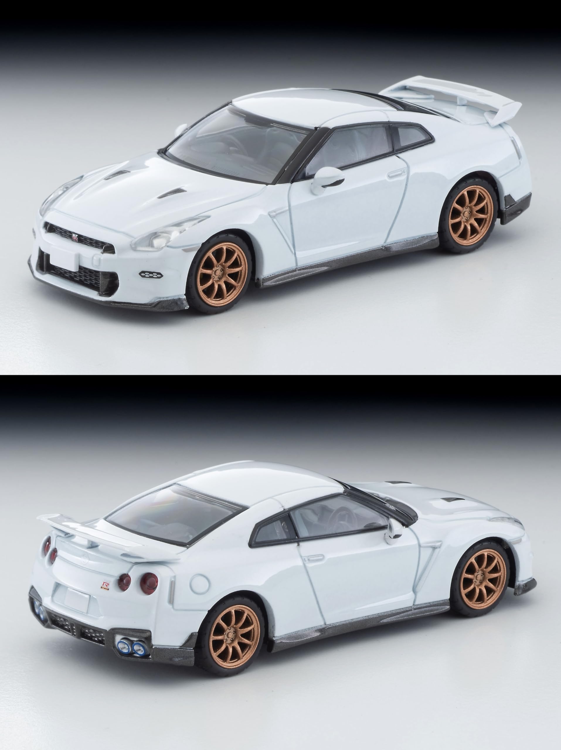 Tomytec 1/64 Tomica GT-R Premium T-Spec 2024 White Model Limited Vintage- Japan Figure Store - #1 Bring To You The Best Japanese Goods