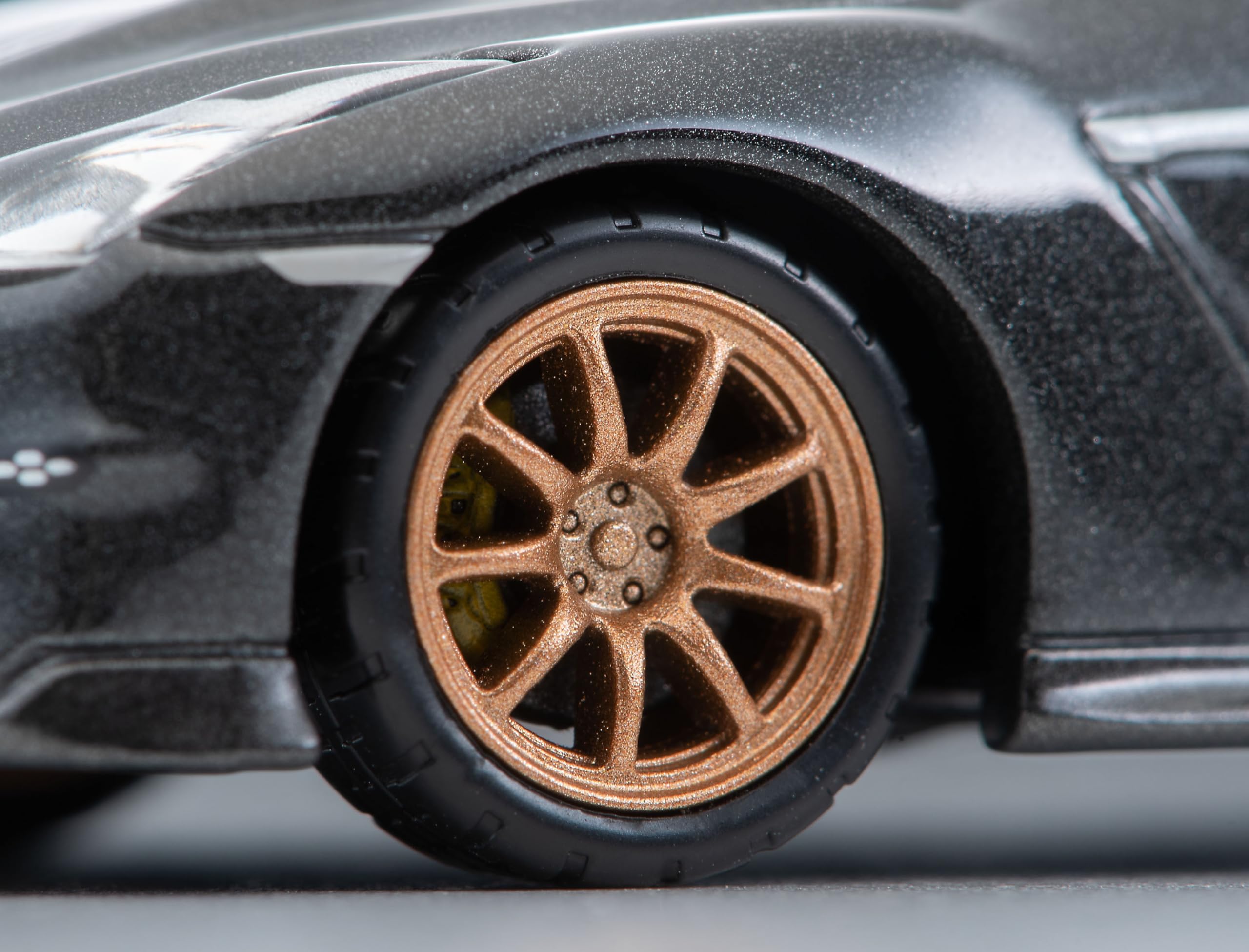 Tomytec 1/64 Scale Nissan GT-R Premium T-Spec 2024 Model Black- Japan Figure Store - #1 Bring To You The Best Japanese Goods