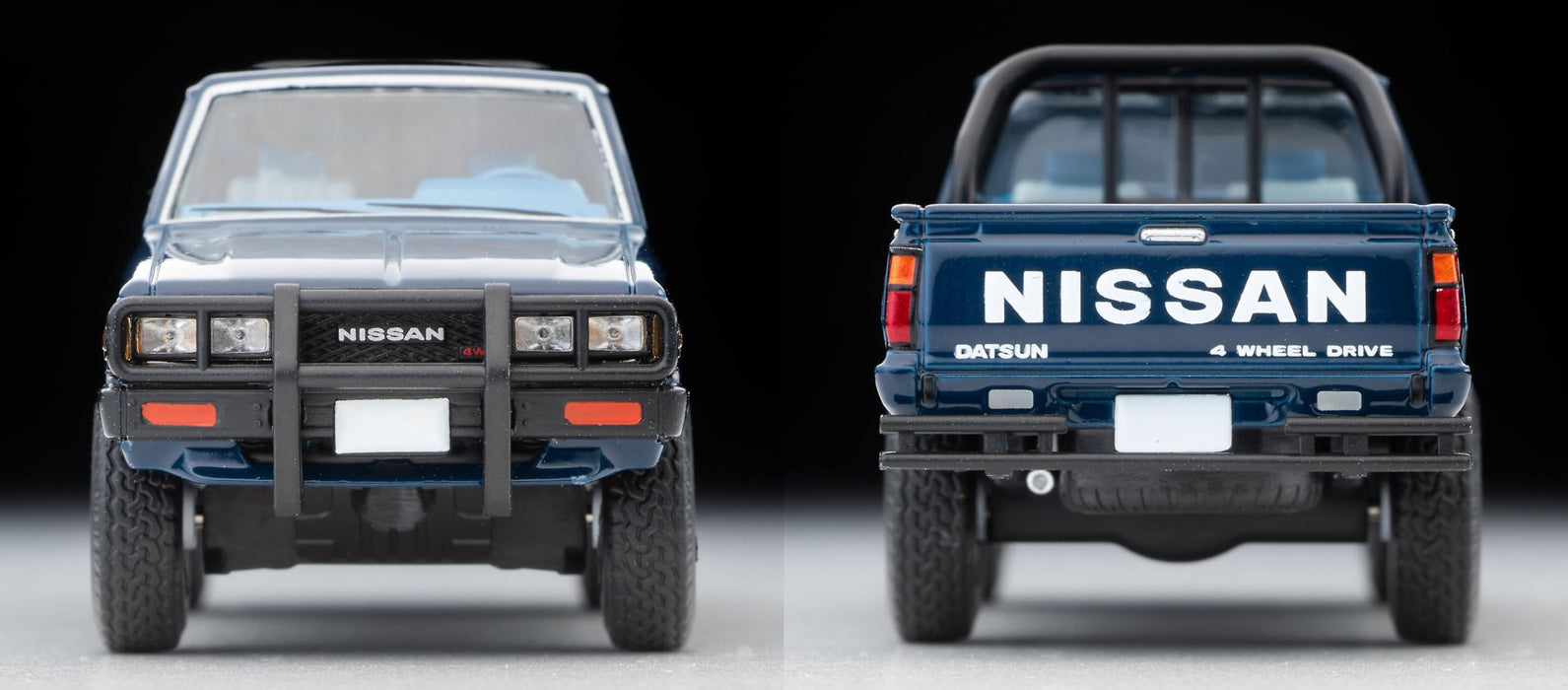 Tomytec 1/64 Scale Tomica Limited Vintage Neo Nissan 4X4 King Cab Blue- Japan Figure Store - #1 Bring To You The Best Japanese Goods