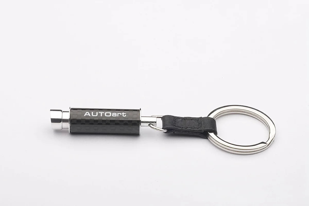 Autoart Carbon Exhaust Flashlight Keychain - Finished Product Design- Japan Figure Store - #1 Bring To You The Best Japanese Goods