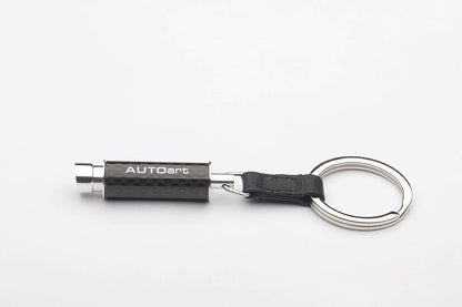Autoart Carbon Exhaust Flashlight Keychain - Finished Product Design- Japan Figure Store - #1 Bring To You The Best Japanese Goods