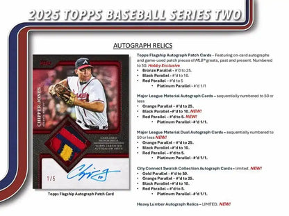 Topps MLB 2025 Series 2 Baseball Jumbo Box Trading Cards