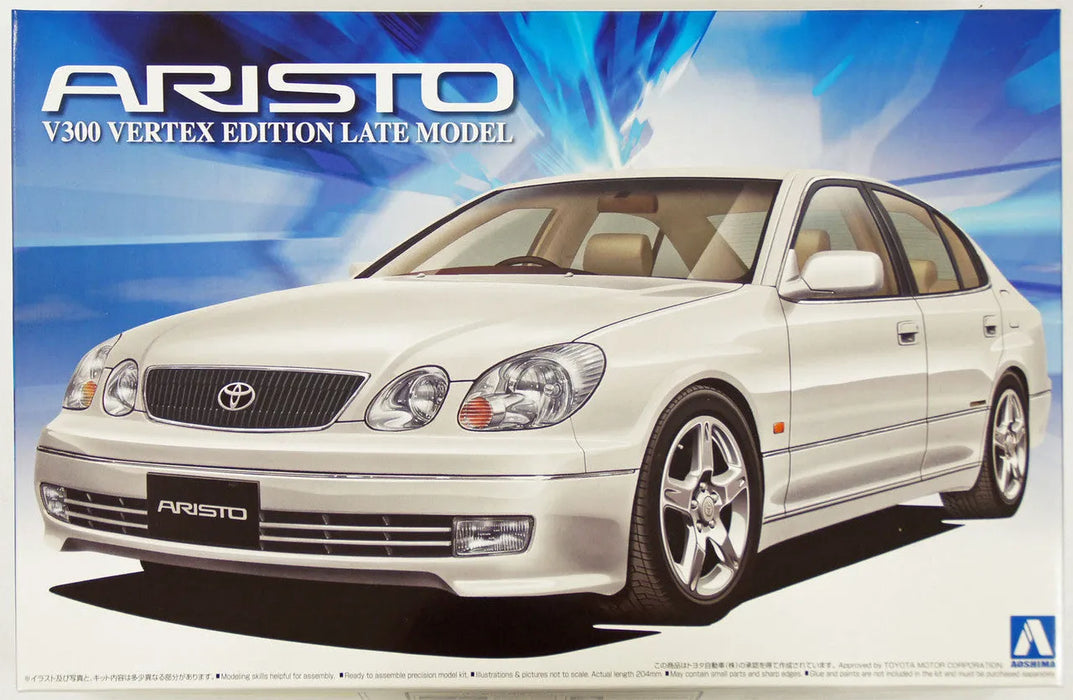 Aoshima Jzs161 Aristo V300 Vertex Edition Late Type Plastic Model Kit