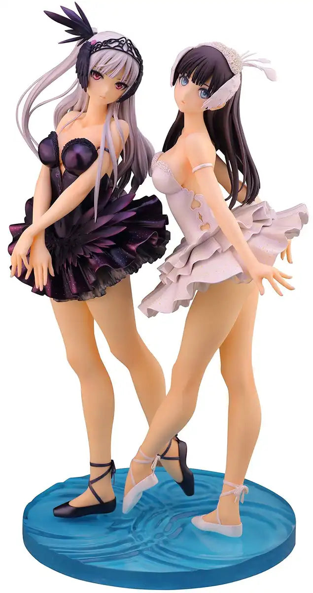 Skytube Japan T2 Art Girls White Odette & Black Odile 1/6 Pvc Figure- Japan Figure Store - #1 Bring To You The Best Japanese Goods