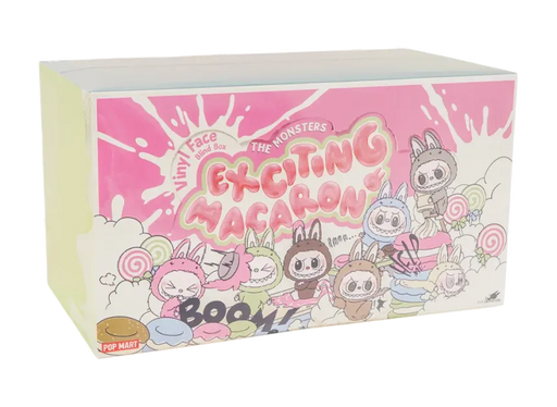 POP MART The monsters Labubu Exciting Macaron Plush Series [Assortment Box]