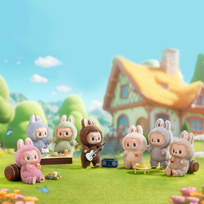 POP MART Labubu Exciting Macaron Plush Toy [Single Piece]