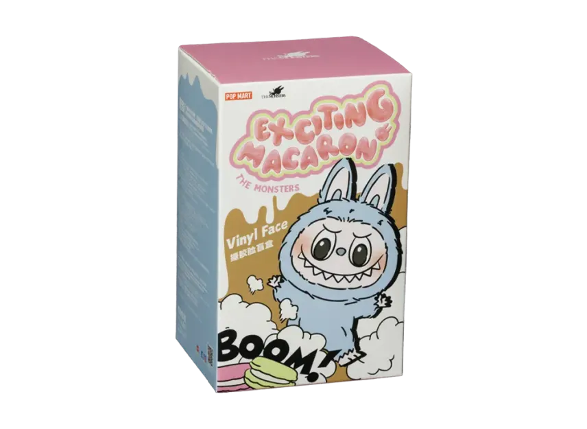 POP MART Labubu Exciting Macaron Plush Toy [Single Piece]