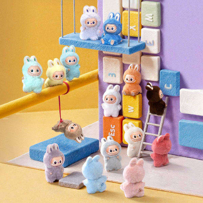 POP MART LABUBU Pin for Love Vinyl Plush Pendant (A–M)