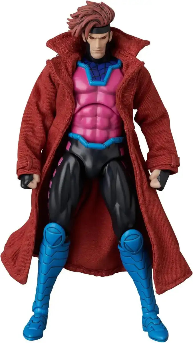 MEDICOM TOY MAFEX No 287 Gambit Comic Variant Version Action Figure 6.3 Inches