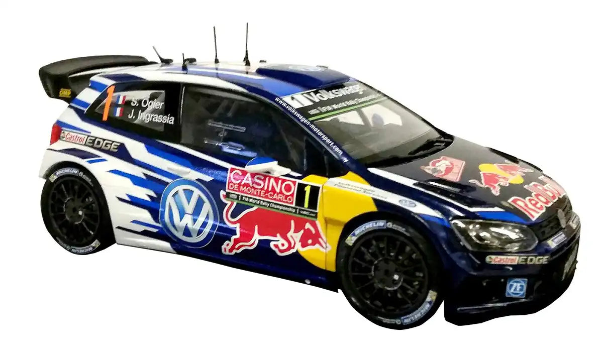 AOSHIMA Belkits 03166 Volkswagen Polo R Wrc 2015 1/24 Scale Kit- Japan Figure Store - #1 Bring To You The Best Japanese Goods
