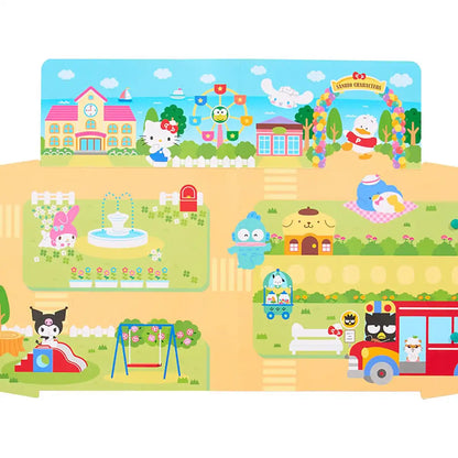 Sanrio Playable Sticker Set for Kids Ages 3+ with PVC Characters