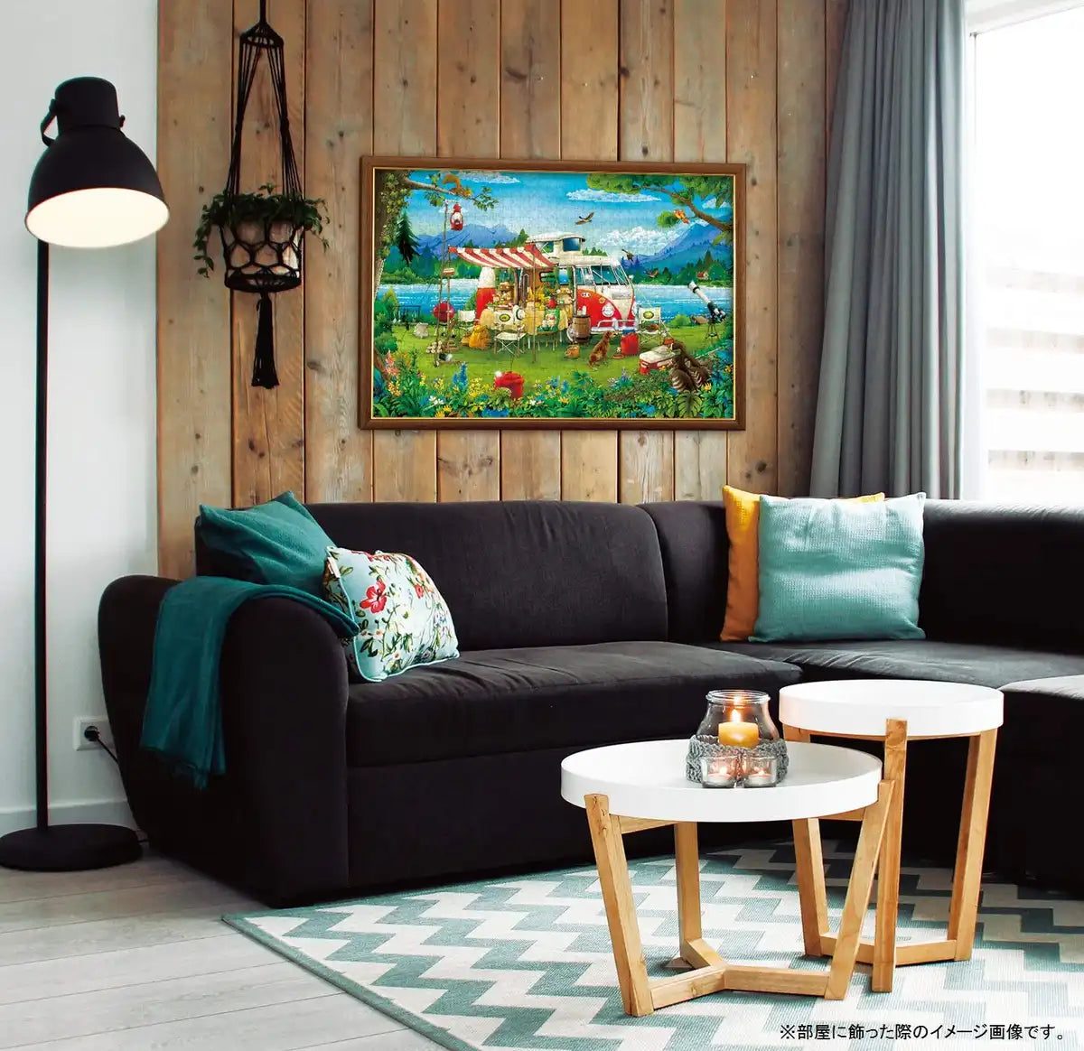 APPLEONE Jigsaw Puzzle 1000-839 Hiroyuki Tanikawa Camping Holiday 1000 Pieces- Japan Figure Store - #1 Bring To You The Best Japanese Goods