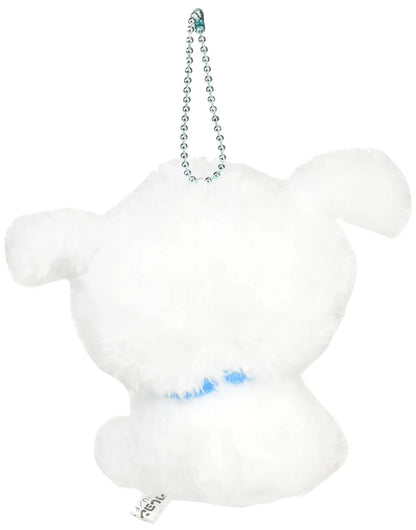 TS Factory Keychain Crayon Shin-Chan Plush Mascot Shiro Shin-Chan Ks-5518747Ss H10.5Xw11Xd6Cm- Japan Figure Store - #1 Bring To You The Best Japanese Goods