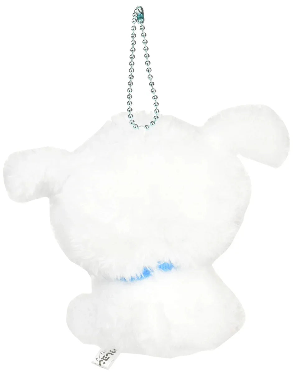 TS Factory Keychain Crayon Shin-Chan Plush Mascot Shiro Shin-Chan Ks-5518747Ss H10.5Xw11Xd6Cm- Japan Figure Store - #1 Bring To You The Best Japanese Goods