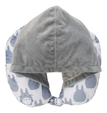 Marushin Hooded Neck Pillow Japan Ghibli My Neighbor Totoro Large Reversible 1145016600- Japan Figure Store - #1 Bring To You The Best Japanese Goods