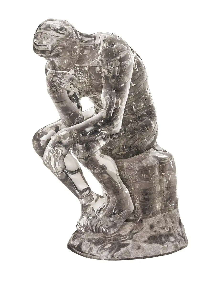 Beverly Crystal 3D Puzzle 484837 The Thinker (43 Pieces) Plastic 3D Puzzles- Japan Figure Store - #1 Bring To You The Best Japanese Goods